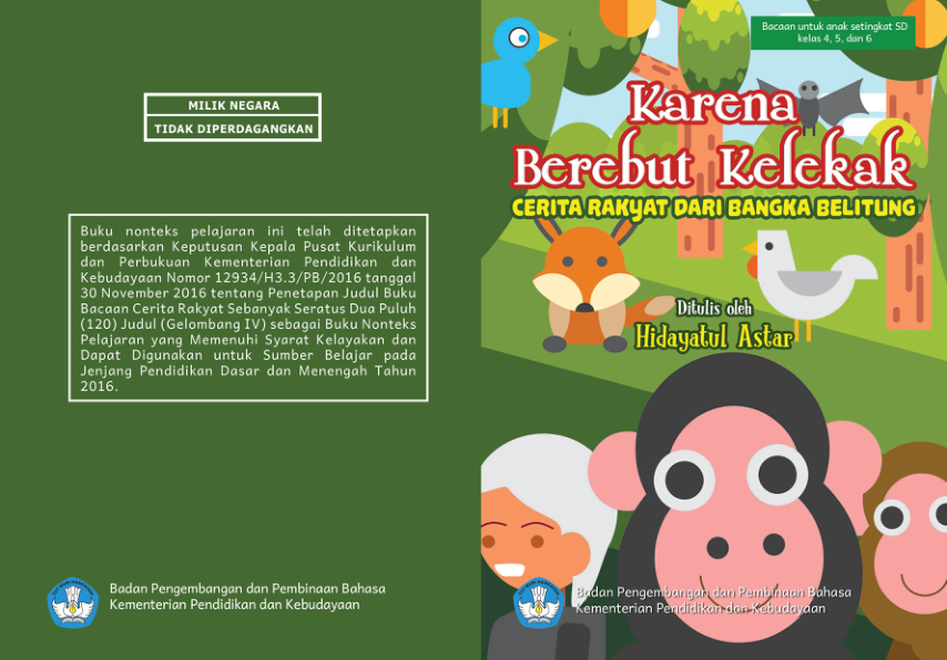 KARENA BEREBUT KELEKAK